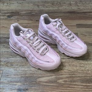 Light purple Nike sneakers